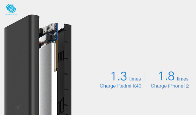 Chất lượng pin sạc dự phòng không dây Xiaomi polymer lithium-ion cao